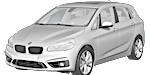 BMW F45 B200B Fault Code